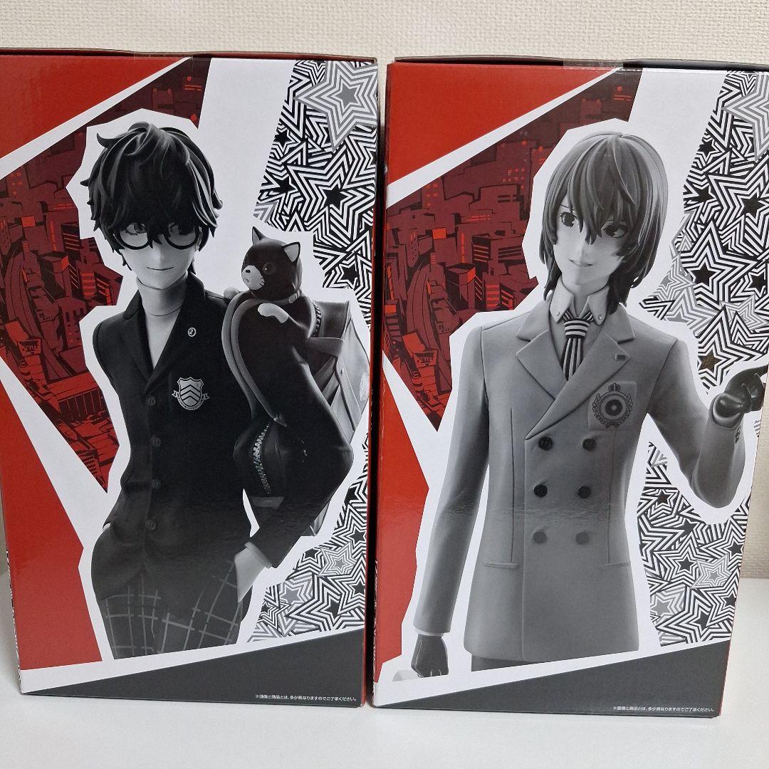 2点セット 一番くじ ペルソナ５ ザ・ロイヤル A賞 主人公 B賞 明智吾郎