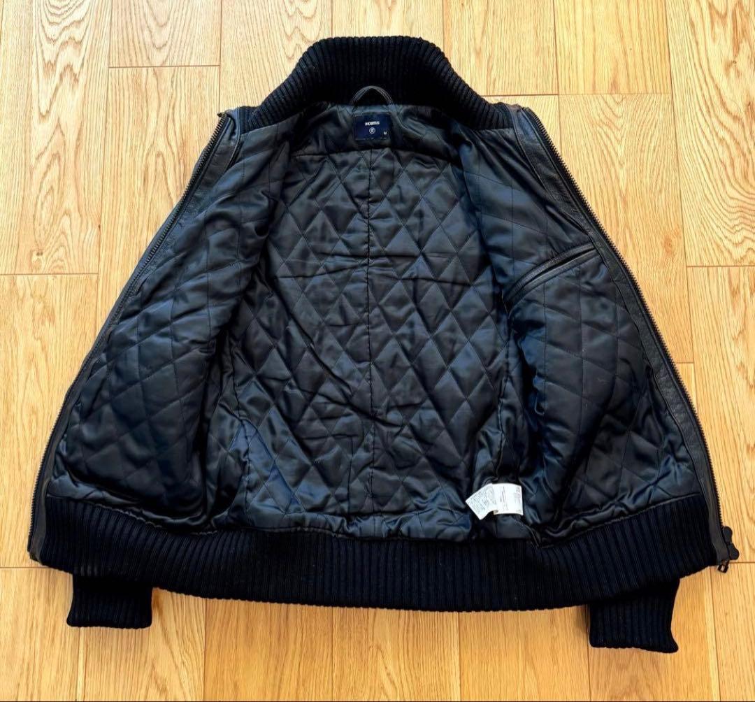 ユナイテッドアローズ レザージャケット A-2 ボンバー 革ジャン