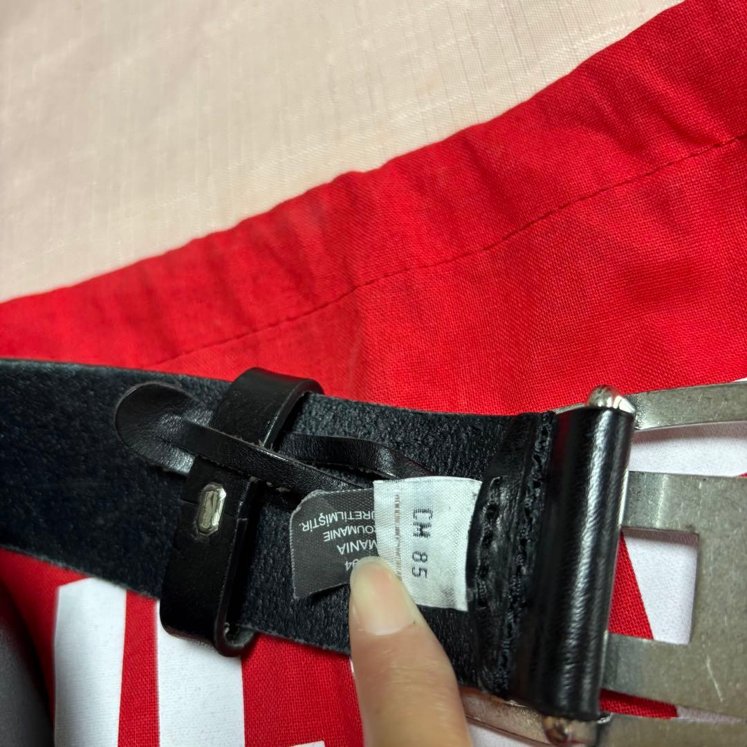 TK　DIESEL 本革 ベルト 85/36 黒