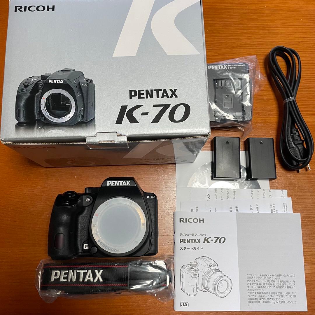 ペンタックス PENTAX K-70 P デジタル一眼レフ ボディキット 極美品