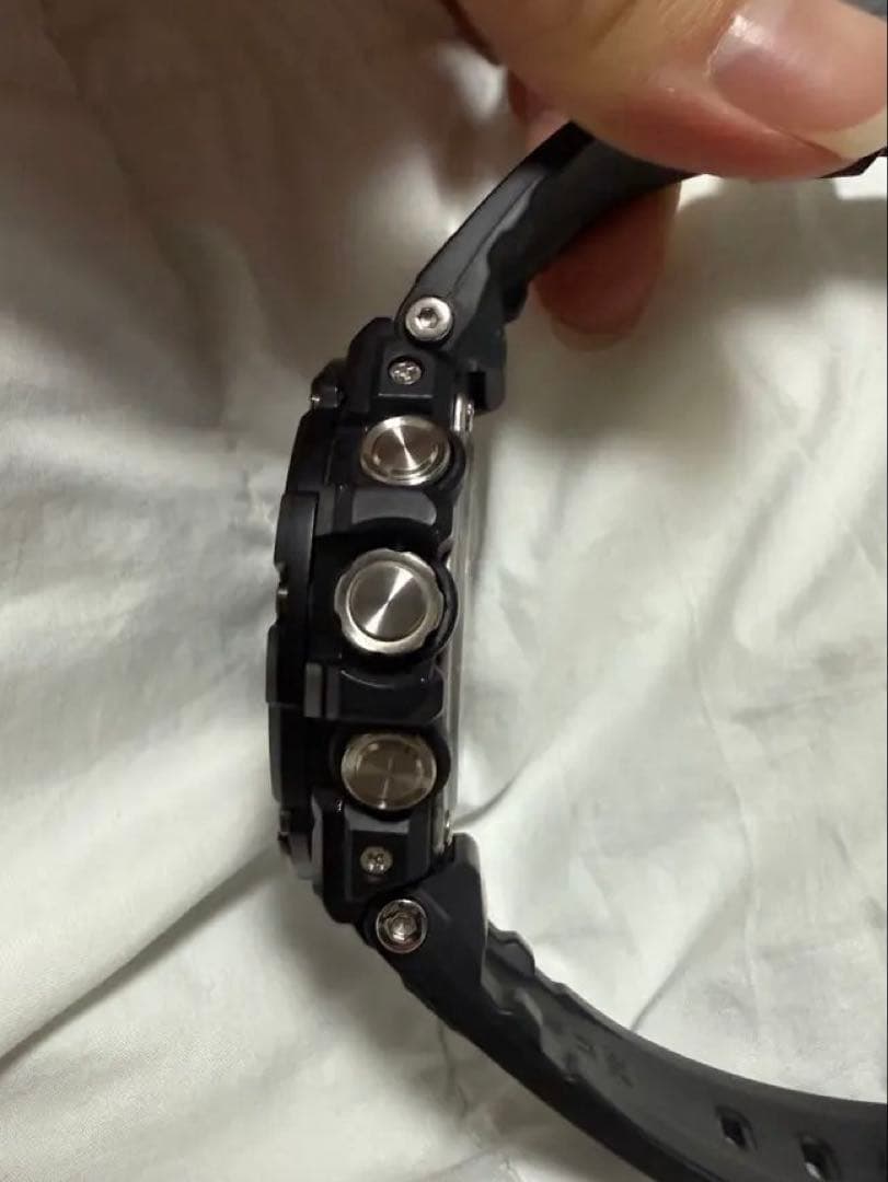 G-SHOCK ソーラー腕時計 ブラック/オレンジ