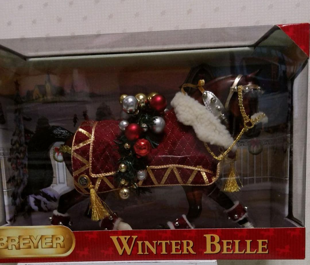 【希少】Breyer 乗馬クリスマスホース