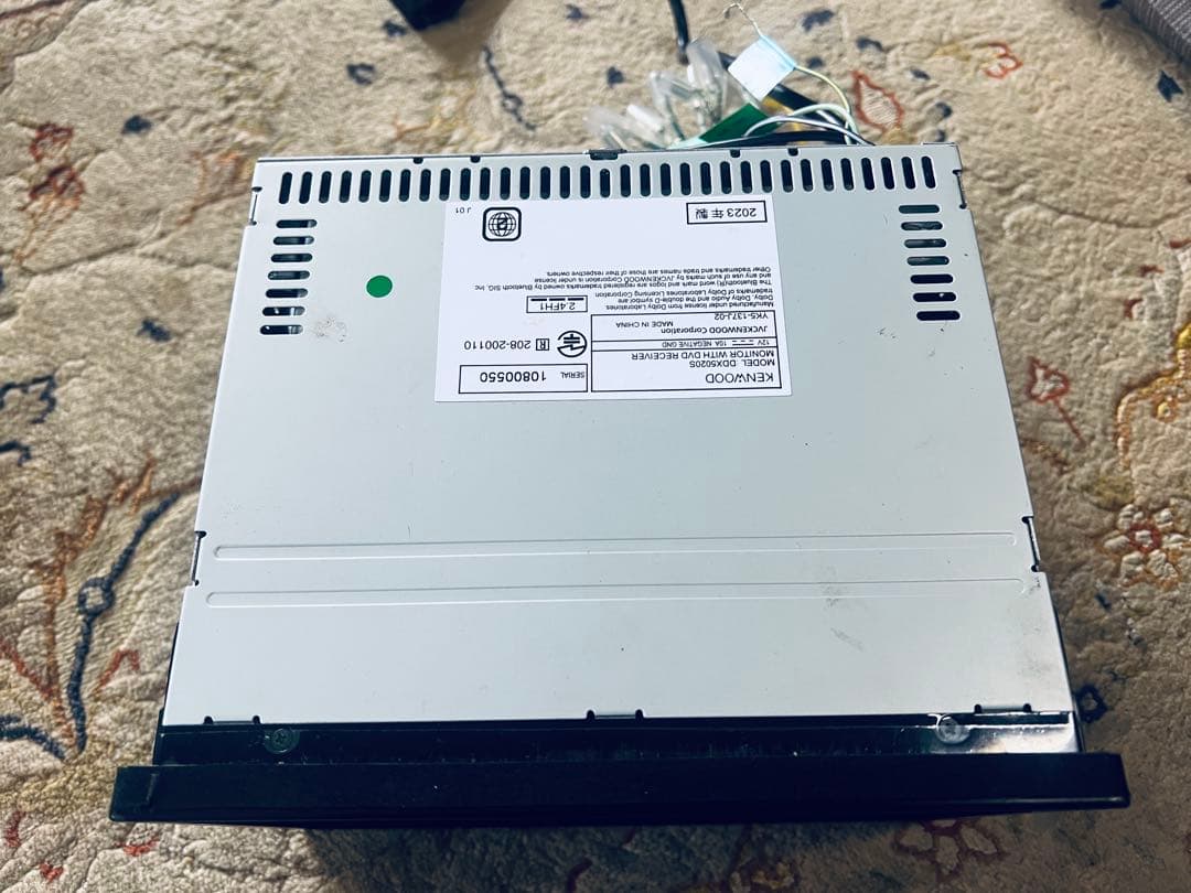 KENWOOD（ケンウッド）の「DDX5020S」 Car play