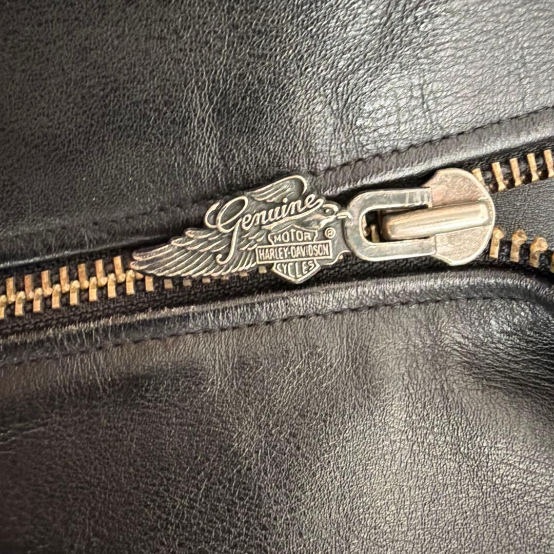 Harley Davidson ハーレーダビットソン ダブル レザー ライダース