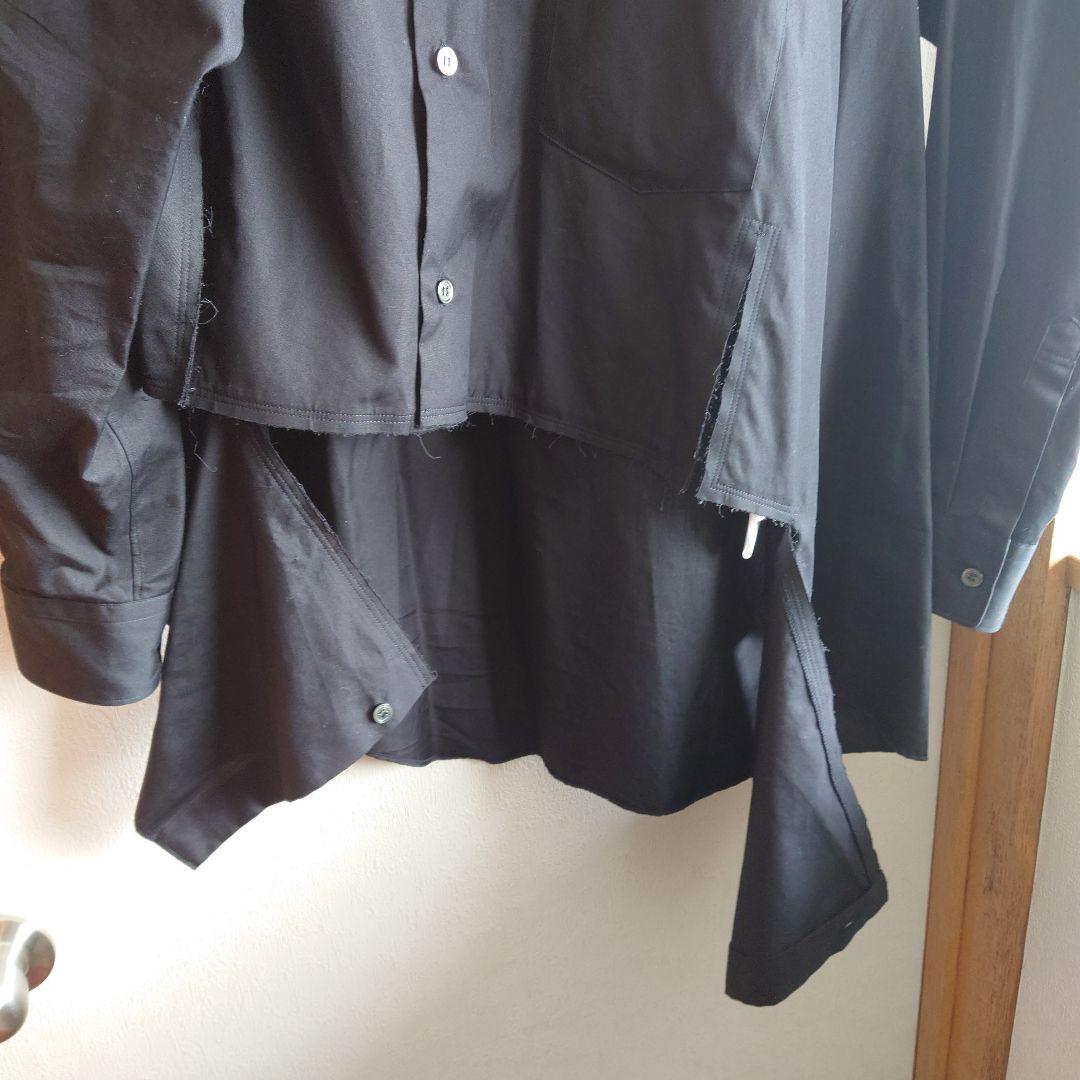 コムデギャルソン　変形シャツ2025ss