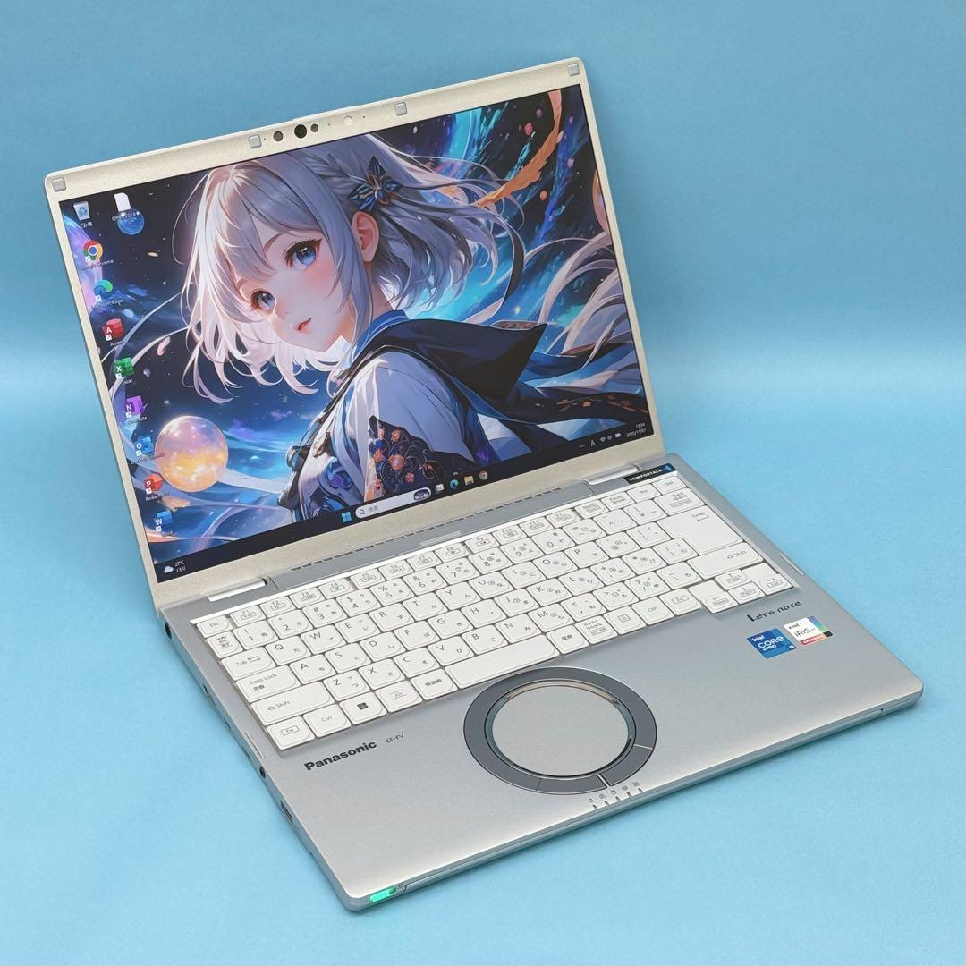 878極美品 レッツノート CF-FV1 16GB 256GB office