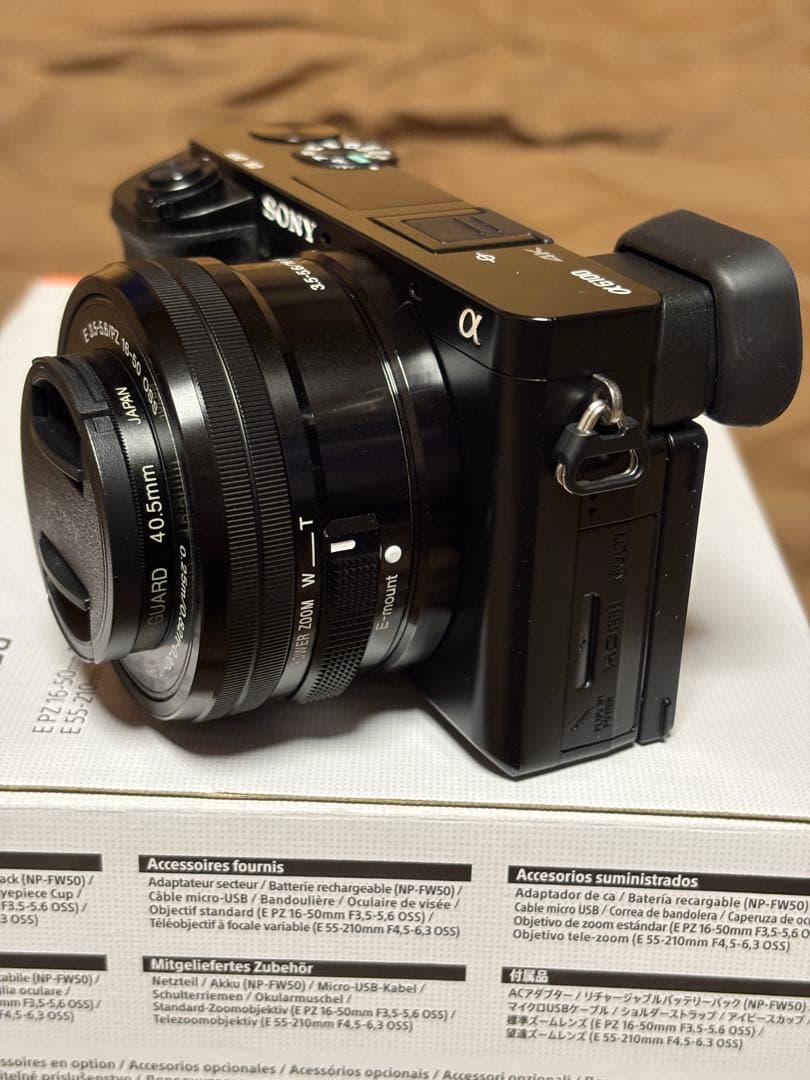 SONY α6100 ミラーレスカメラ