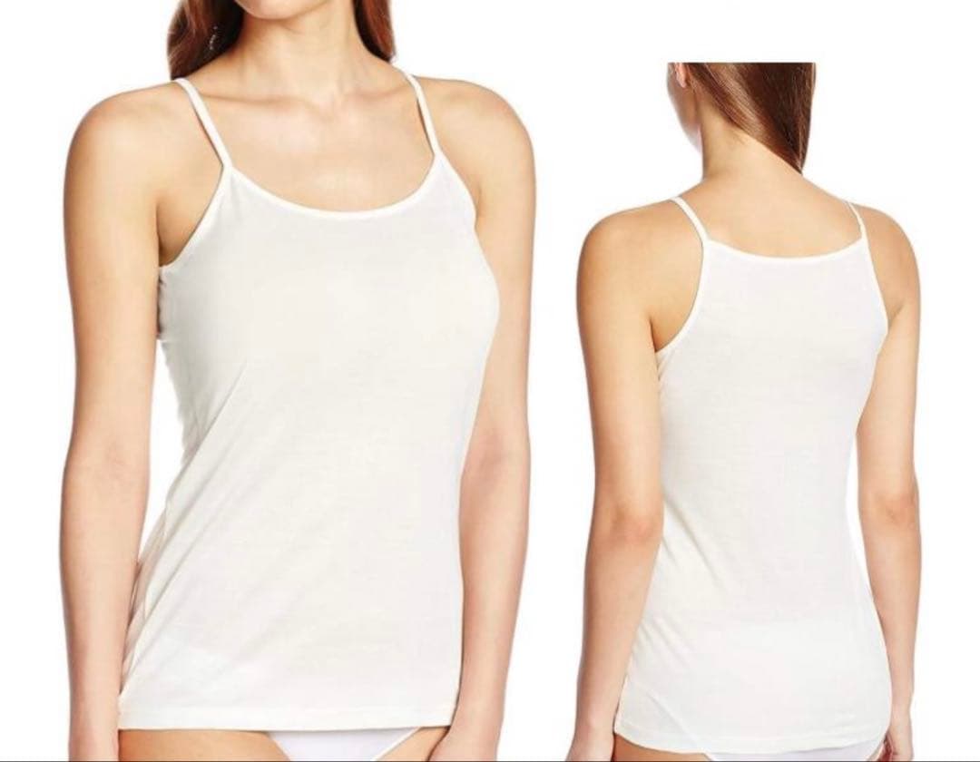 i-Silk シルクキャミソール Lサイズ 2枚セット