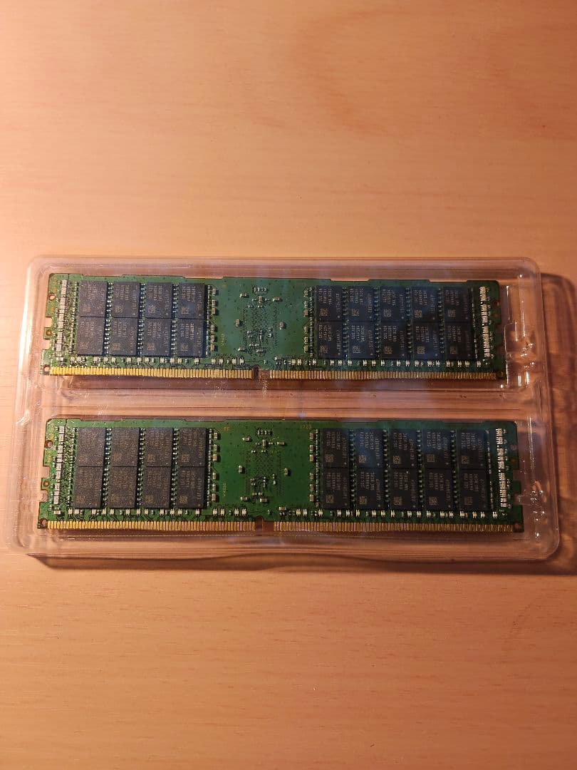 SAMSUNG製ＰＣ4メモリー１６ギガ2枚セット３２ギガ分