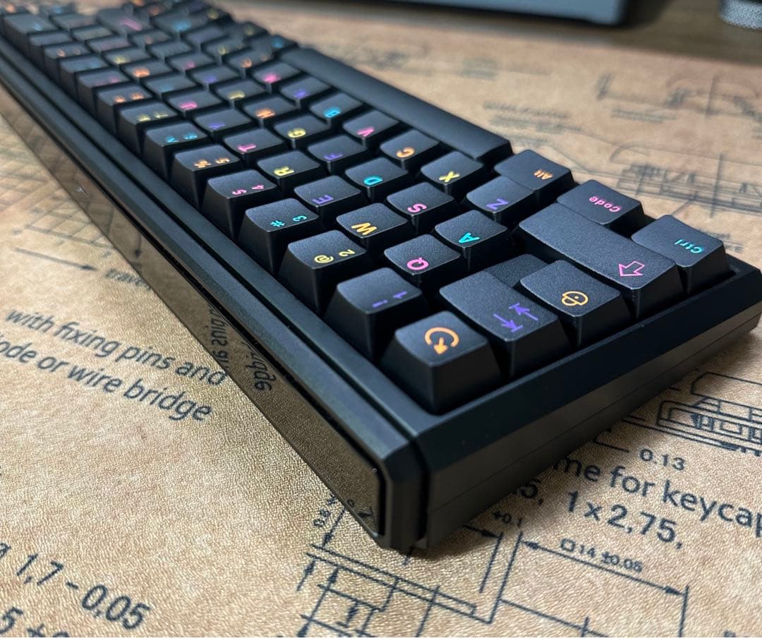 キーボード Drewdrop 65 DP65 Black Samurai