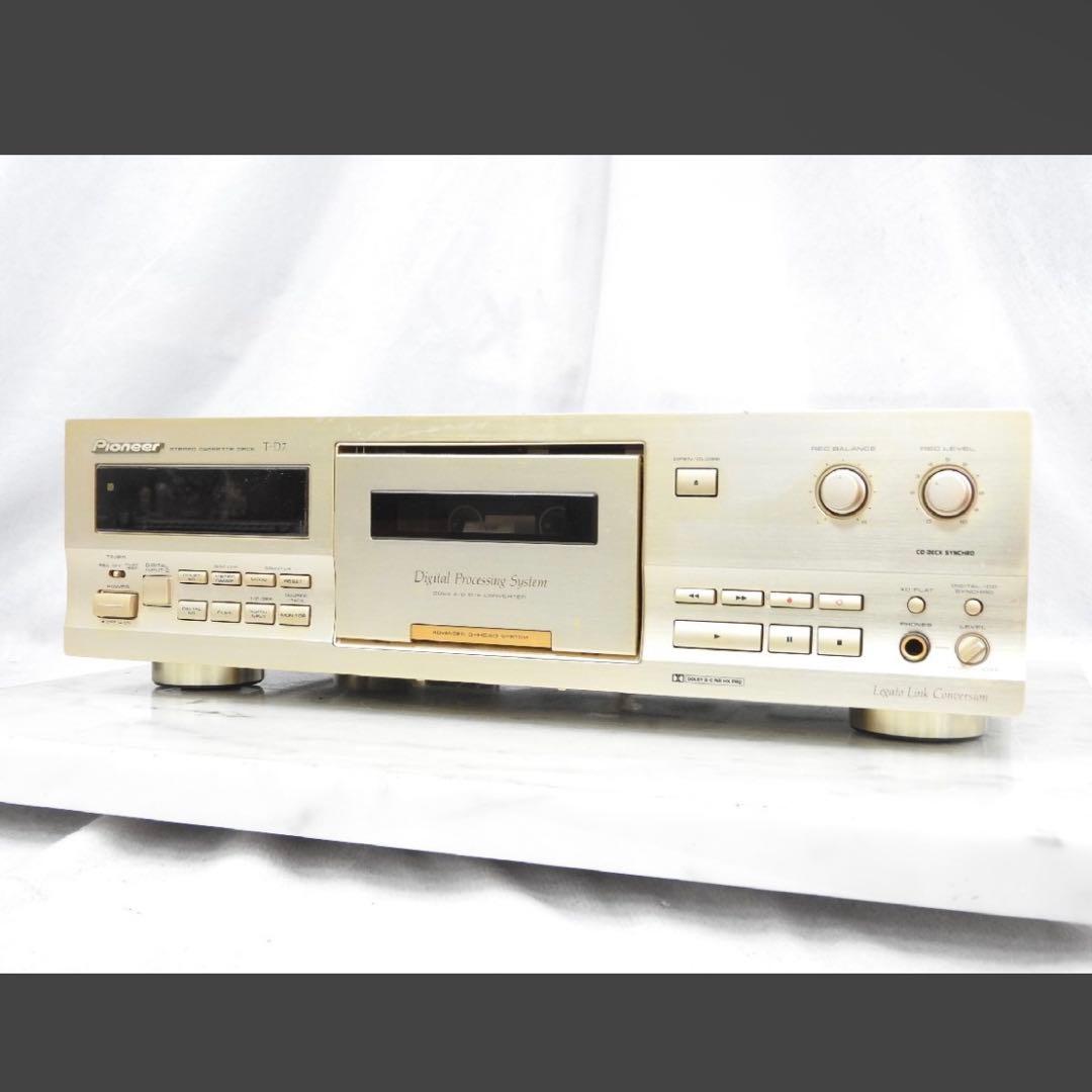 【完動品】Pioneer T-D7 パイオニア カセットデッキ ②