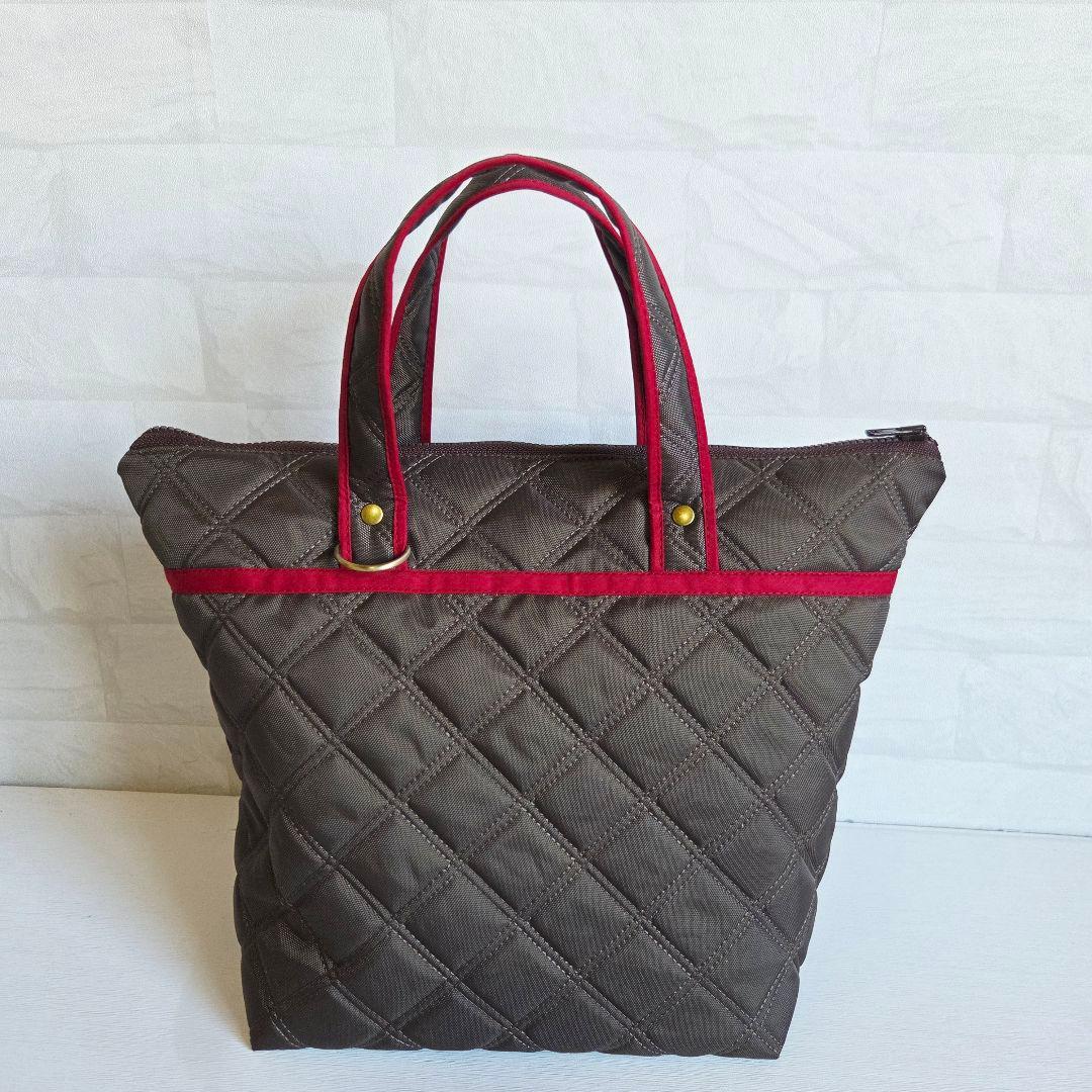 らてさら☆らぐどーる様　マチ広トートバッグ　L字ファスナー長財布