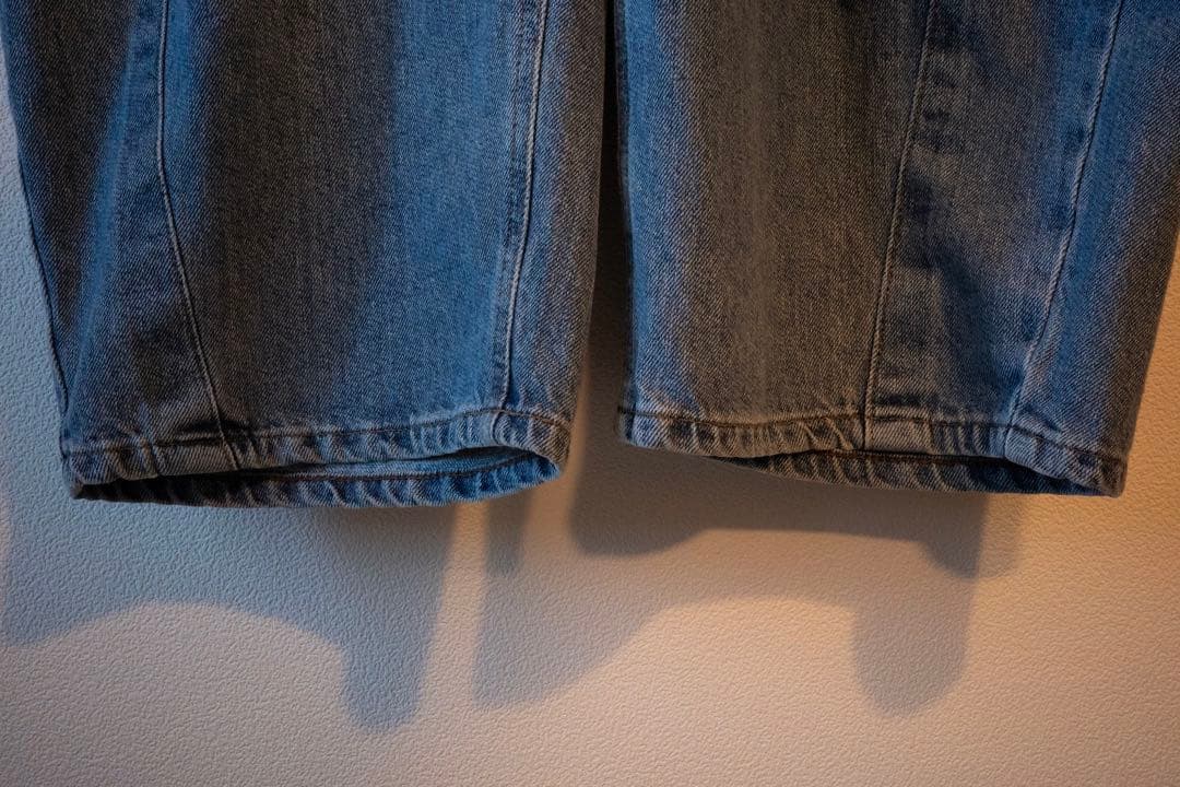 SOMETHING TLEB BALLOON DENIM /カーブデニムパンツ