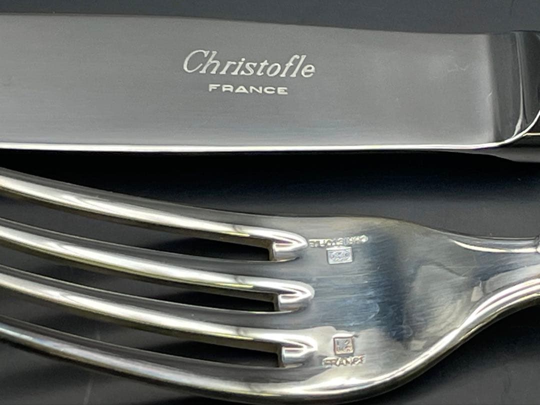 【S】クリストフル カトラリー 5本 ナイフ／フォーク／スプーン