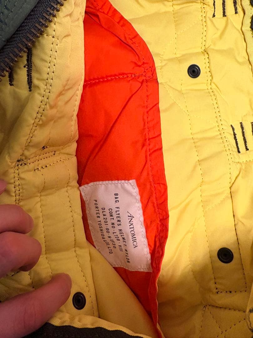 アナトミカ　ポーター　ヘルメットバッグ