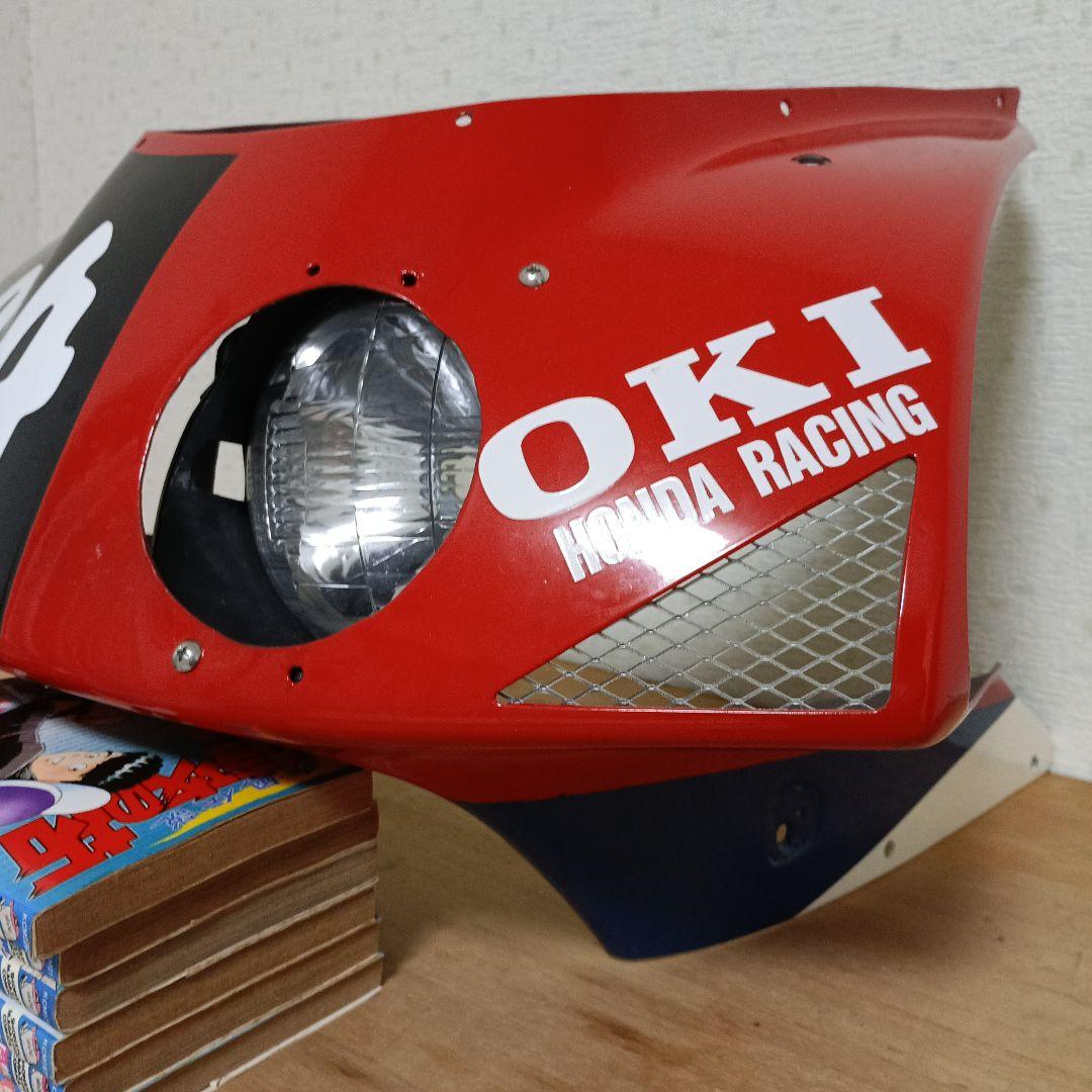NSR50 耐久片目カウル oki8耐カラー 美品、割れなし 引き取り大歓迎