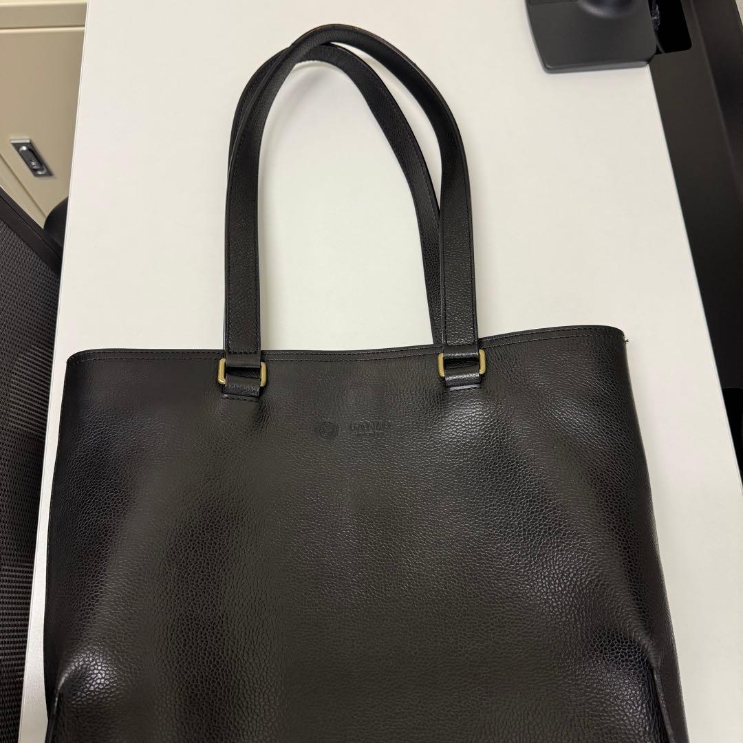 GANZO ガンゾ レザートートバッグ ブラック 本革 2021年10月購入