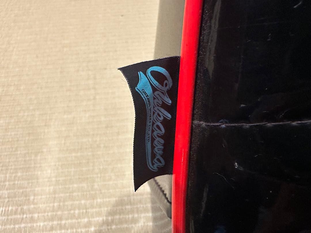 gs400 大川三段シート エナメルブラック/レッド 最終値下げ