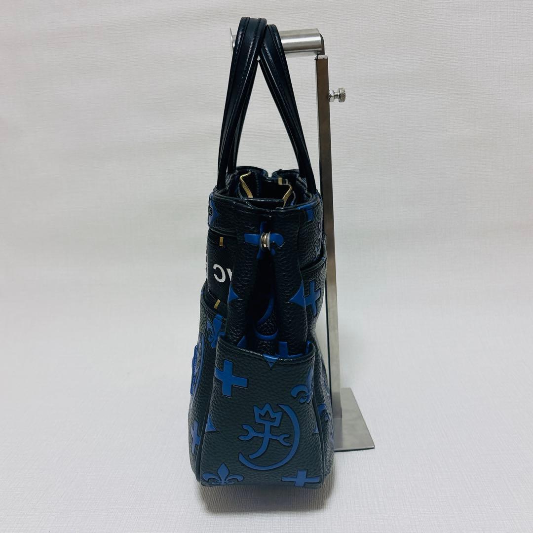 CASTELBAJAC ハンドバック ブラック/ブルー