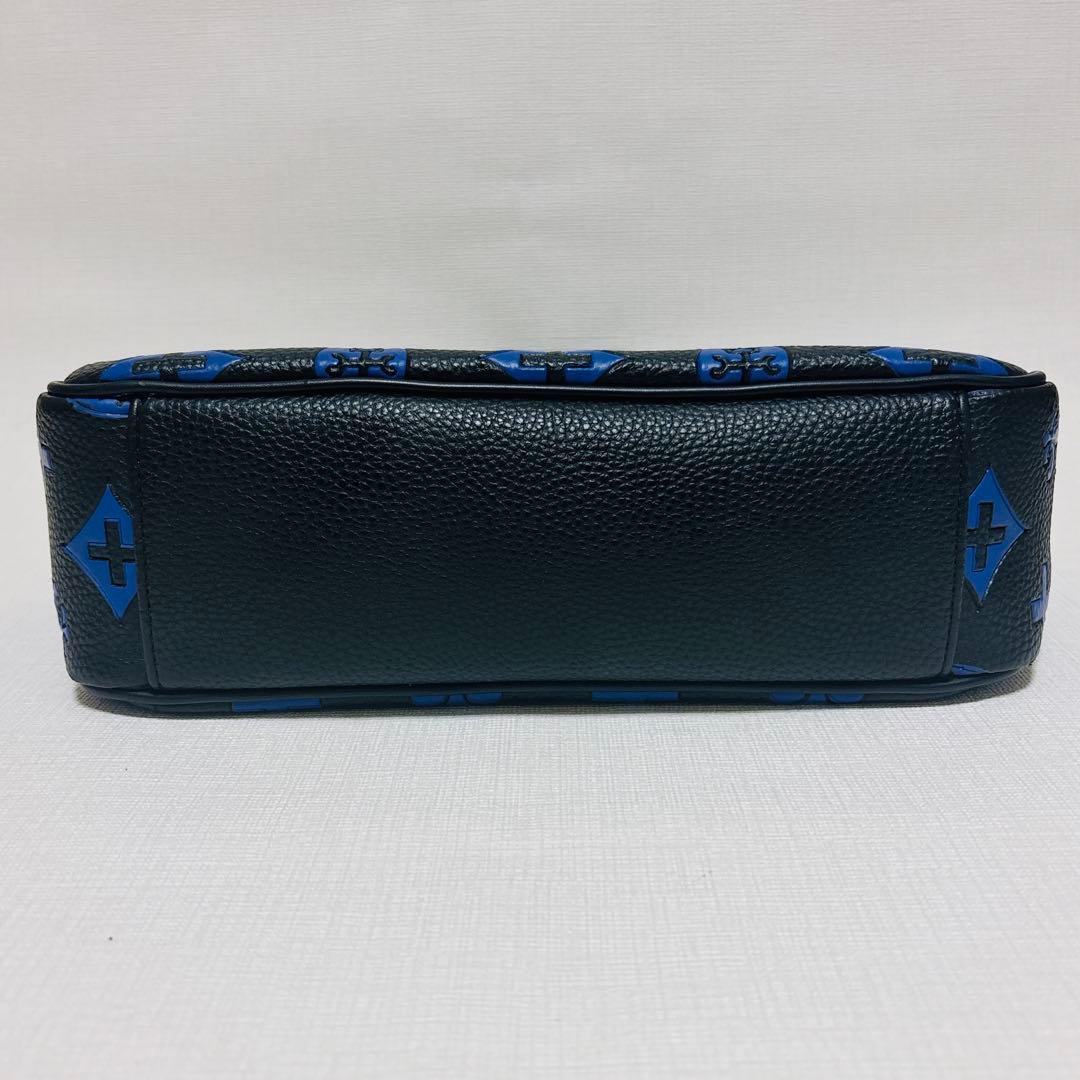 CASTELBAJAC ハンドバック ブラック/ブルー