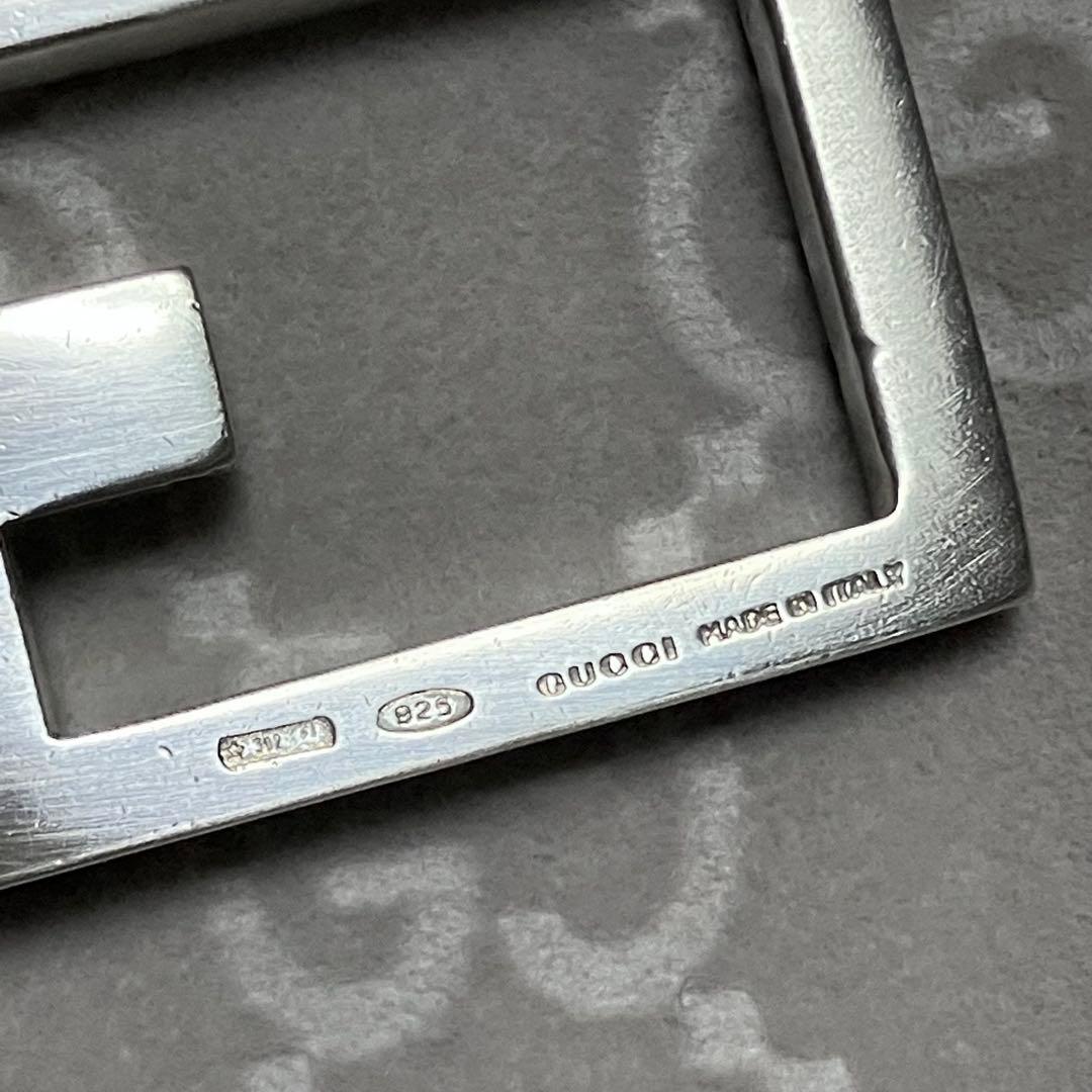 GUCCI グッチ Gロゴ キーリング SILVER 925 シルバー