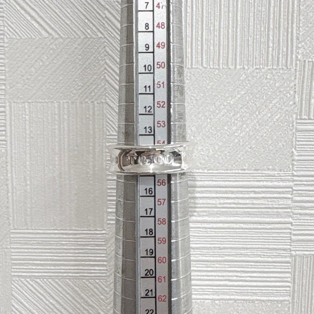 美品 ティファニー 1837 リング　15号