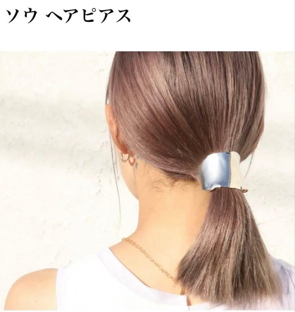 プリュイ　ソウ ヘアピアス　シルバー