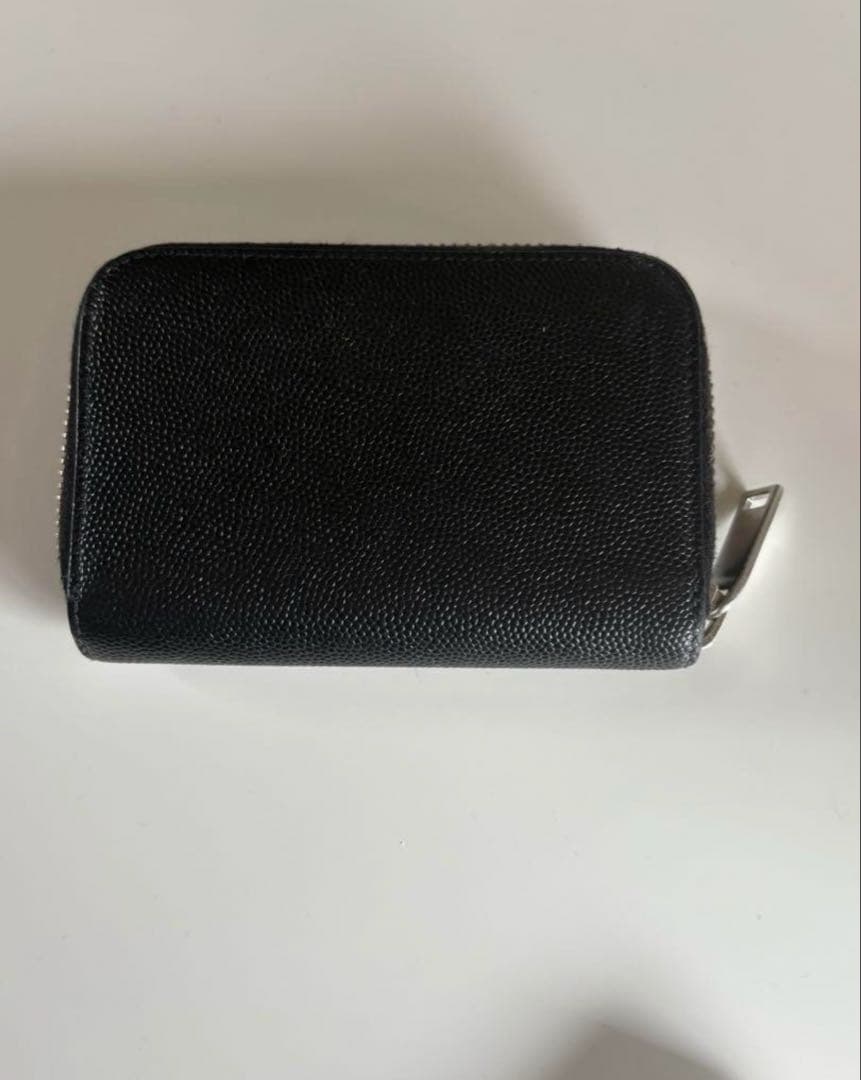 SAINT LAURENT ブラック レザー ケース