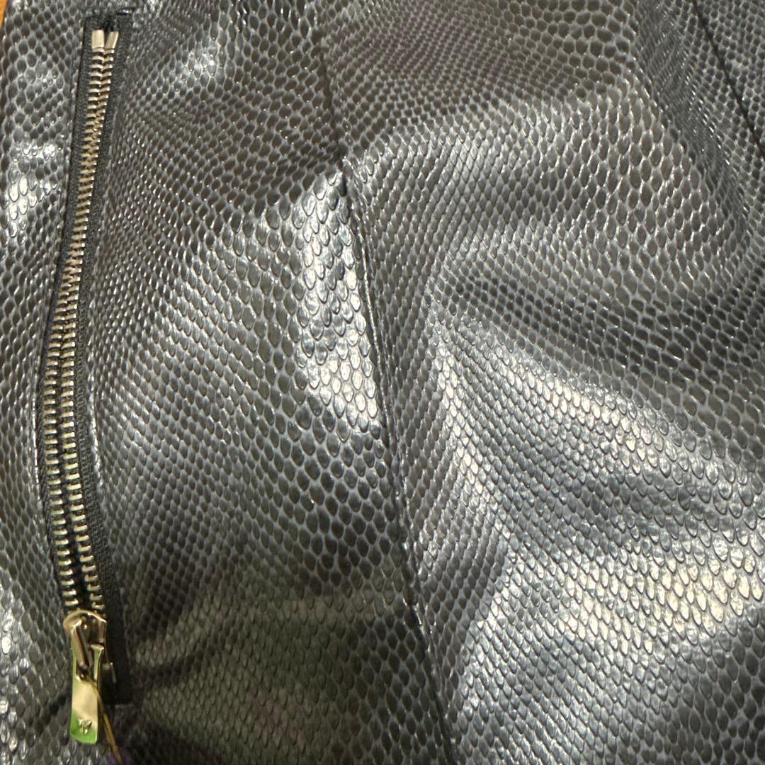 Needles ニードルス 合成皮革 トラックパンツ ブラック タグ付き 美品