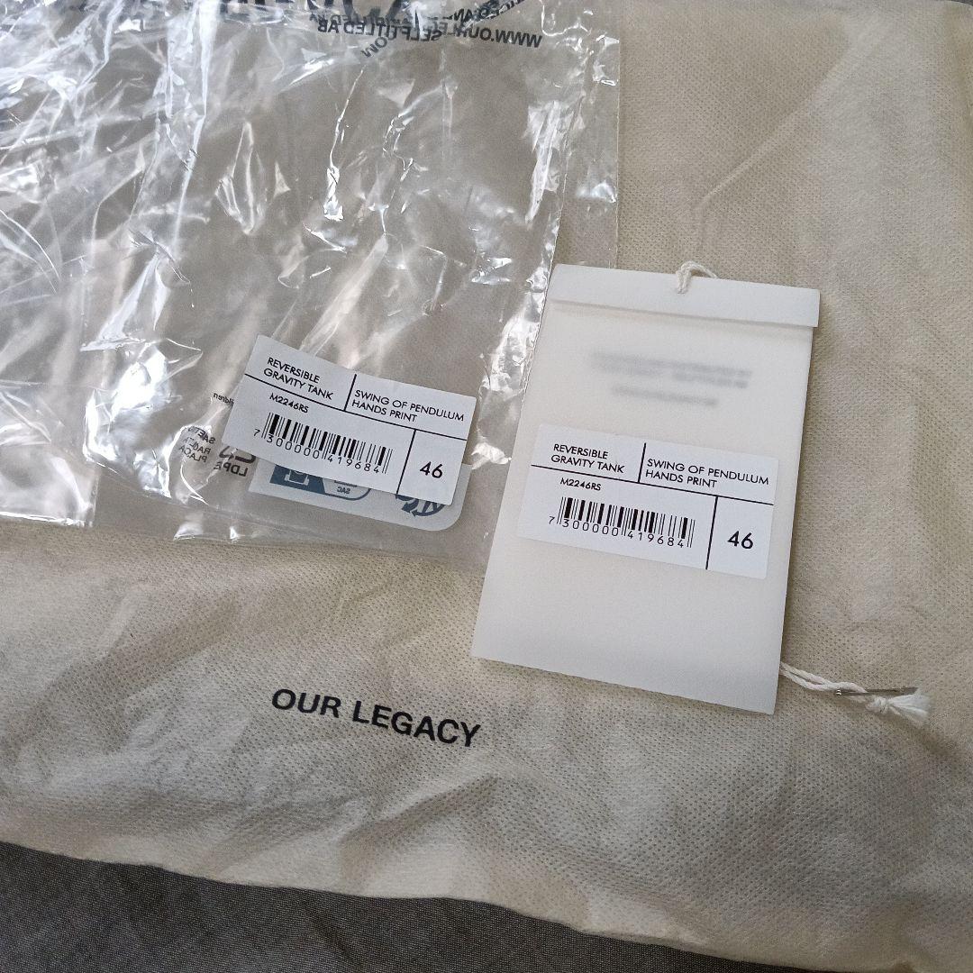 トップス OUR LEGACY 24S reversible gravity tank