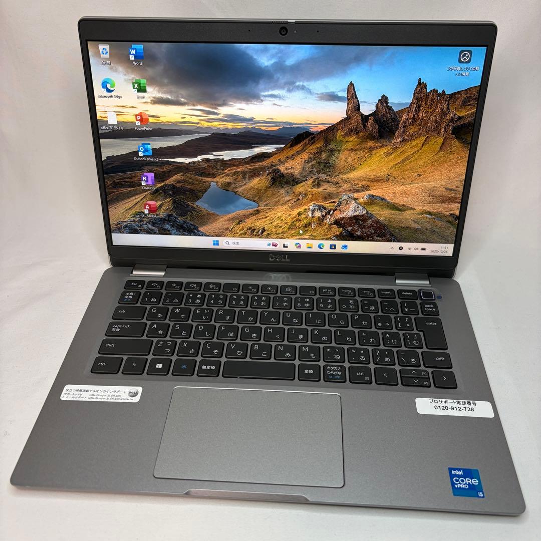 美品 Latitude 5320 第11世代 i5 8GB フルHD オフィス