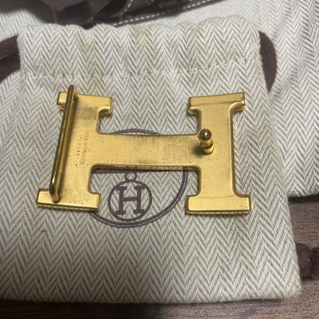 HERMÈS ゴールド バックルのみ 保存袋箱付き 11月まで最終値下げ