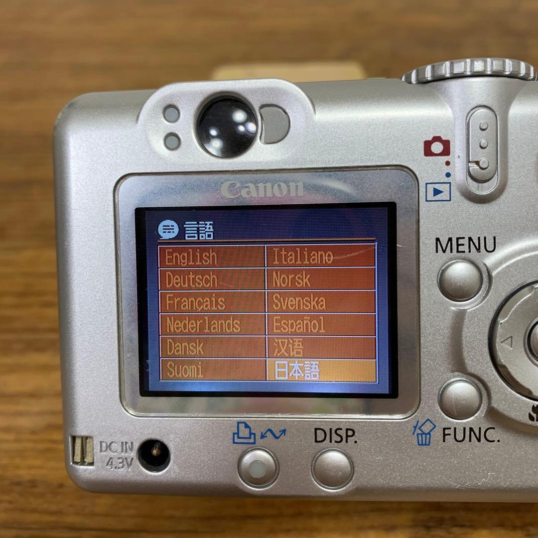 正規品Canon PowerShotコンパクトデジタルカメラA85 PC1204