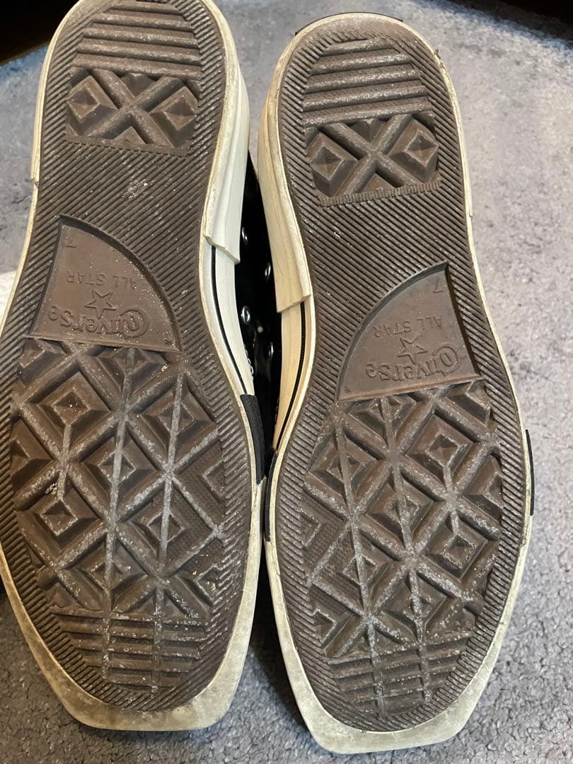 靴 Rick Owens DRKSHDW X Converse Turbodrk