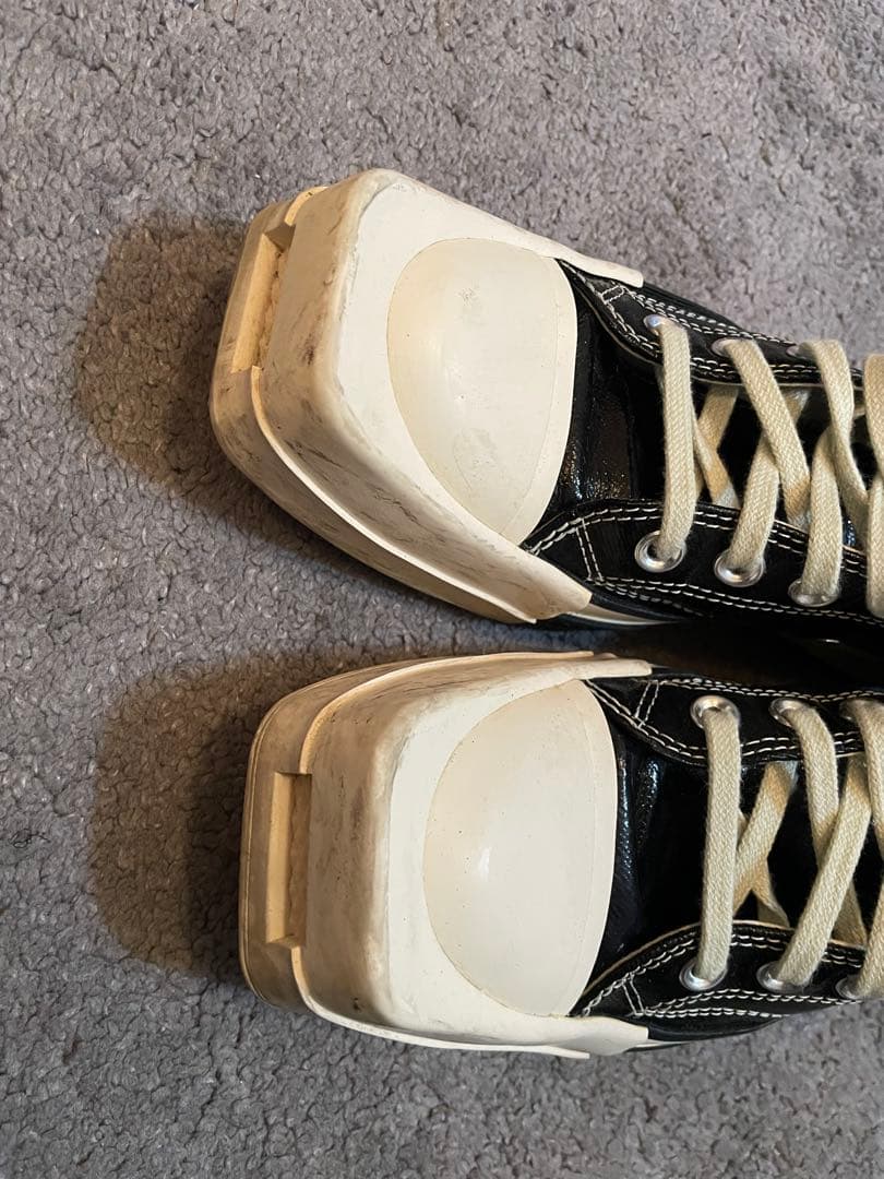 靴 Rick Owens DRKSHDW X Converse Turbodrk