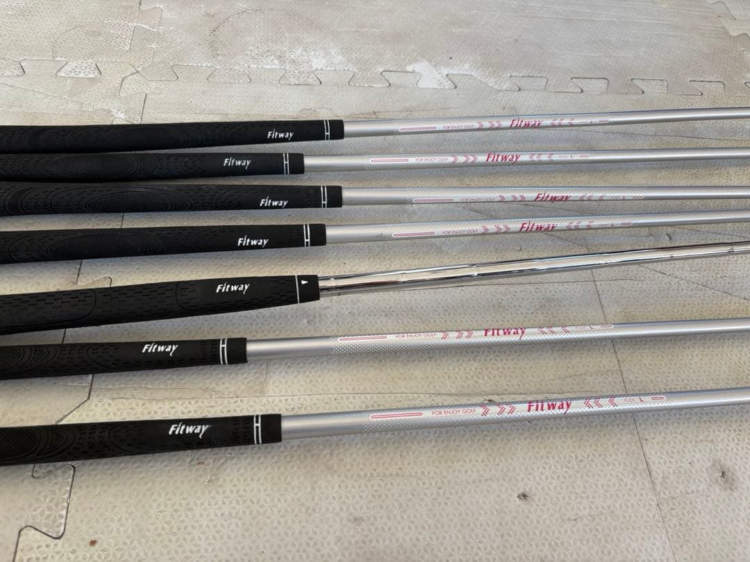 Fitway レディースハーフセット 7本 ゴルフクラブセット IGNIO