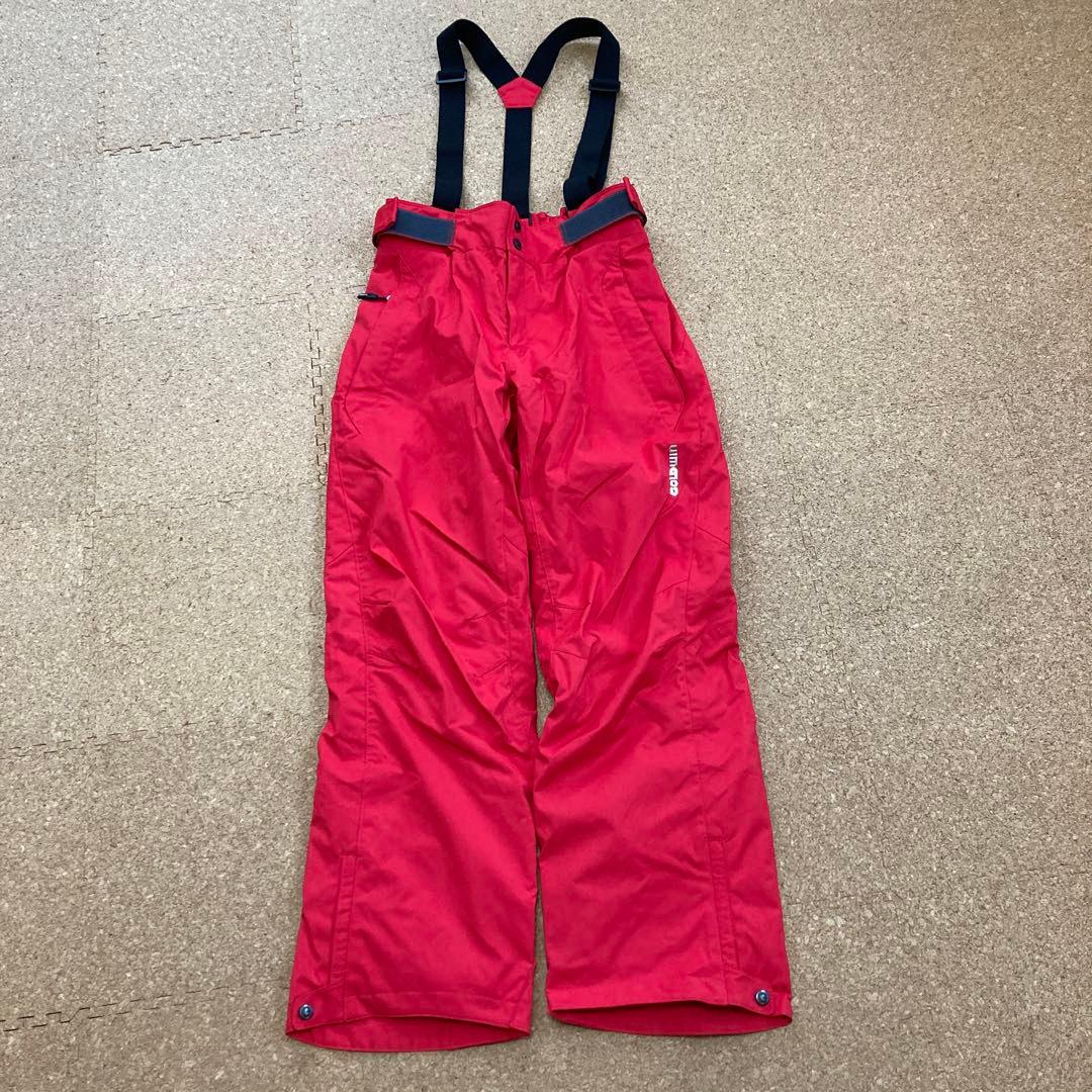 ゴールドウィン　GOLDWIN スキーパンツ　スキーウェア L レディース赤