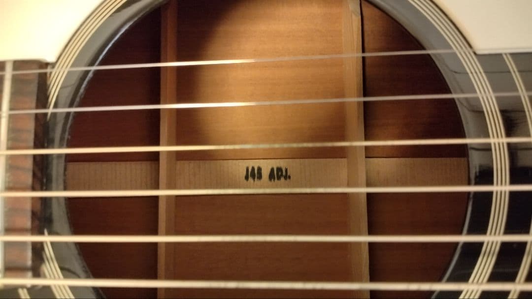 ギター Gibson 1960's J-45 Ebony VOS