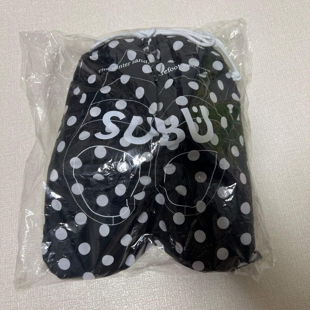 SUBU ドット柄スリッパ 26〜27.5cm サイズ2