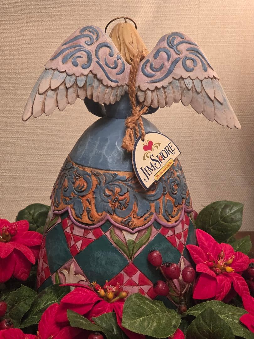 クリスマス　 ジムショア　天使の置物