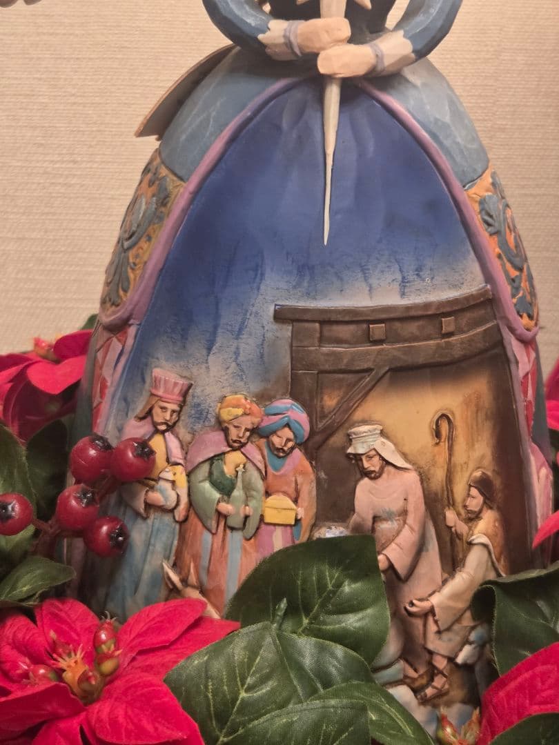 クリスマス　 ジムショア　天使の置物