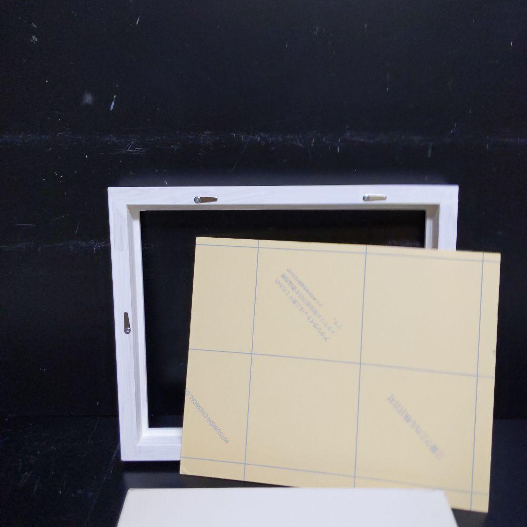 チョコモナカ 　AG197 F3 油絵用額縁 キャンバス用額縁