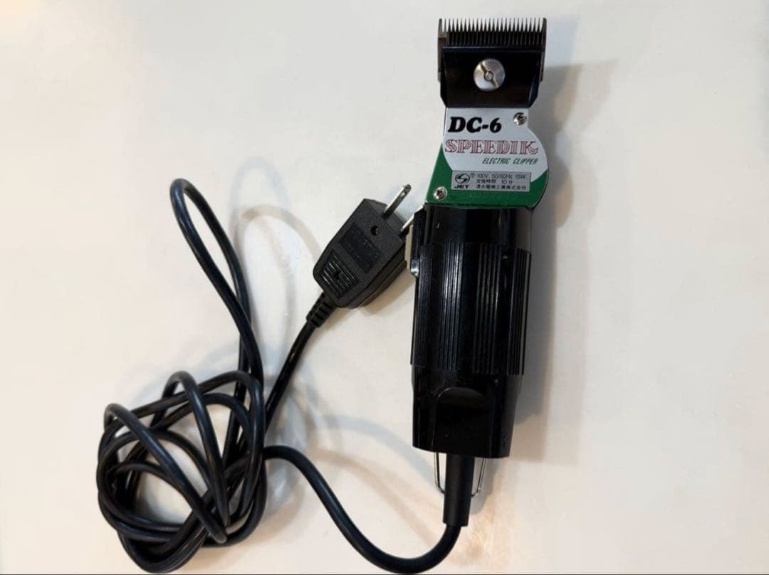 SPEEDIK DC-6 電動バリカン　バリカン刃8個セット♪