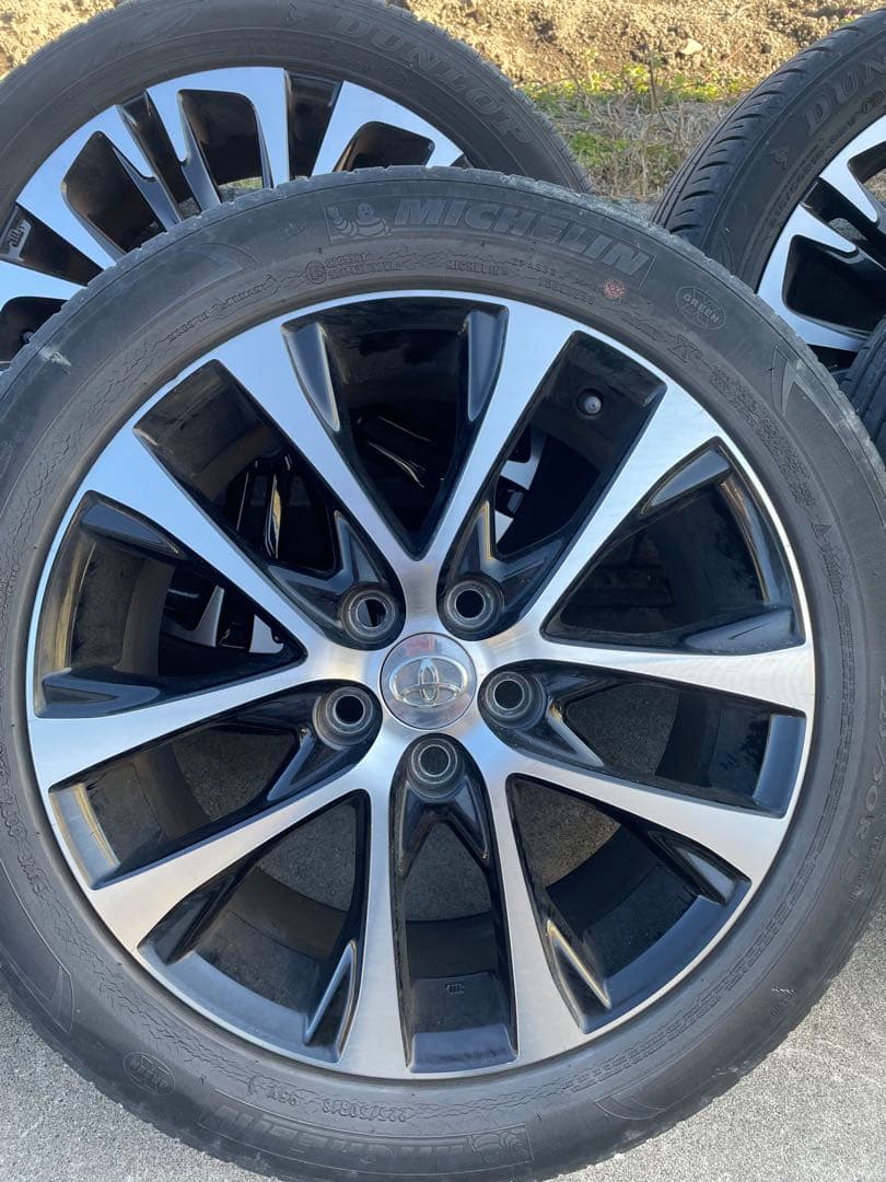エスティマ純正ホイールセット　225/50/r18