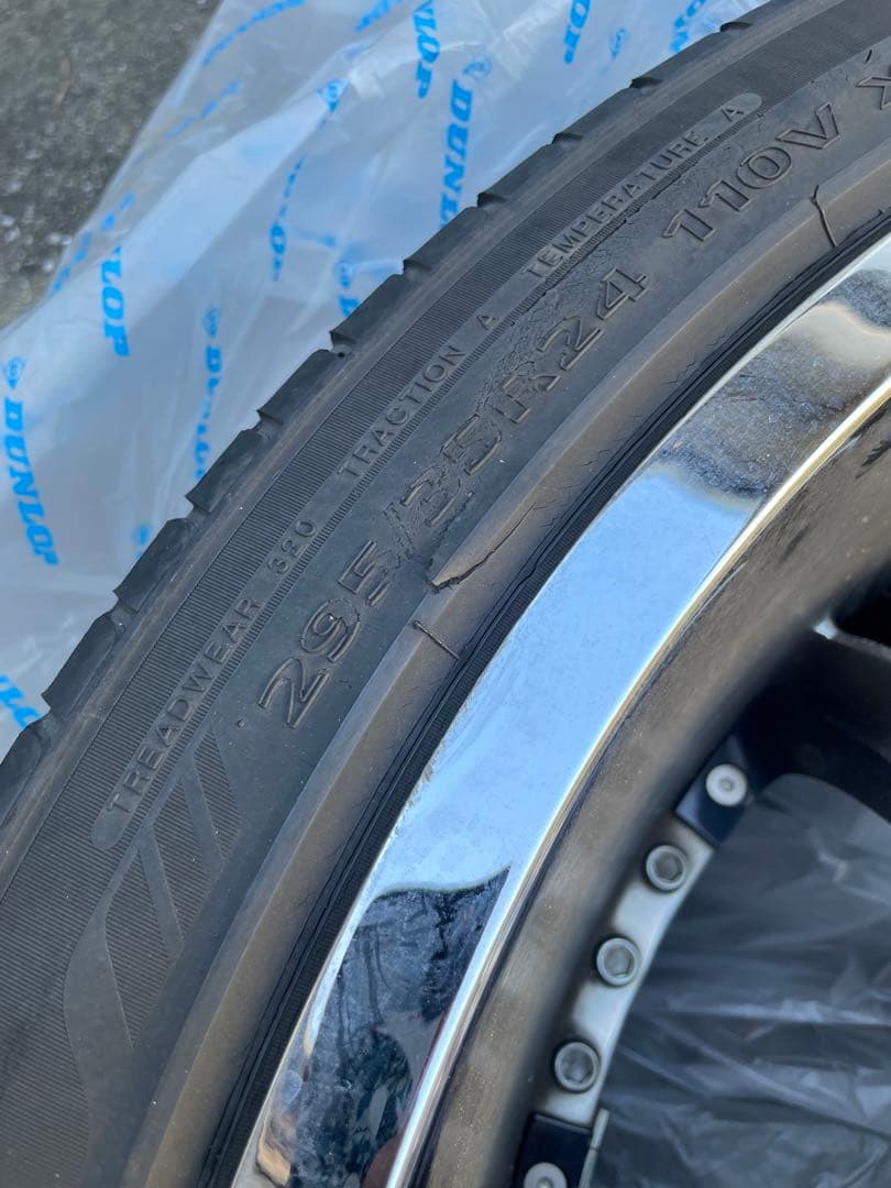 ディアブロモーフィアス　24インチ　4本セット　6穴　プラドなど