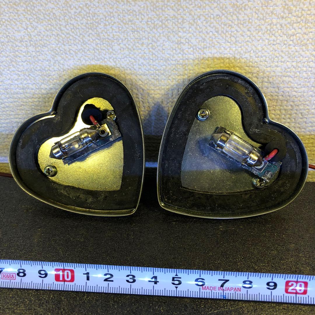 R*5様 ハートマーカーランプ　単車　車　昭和　当時物