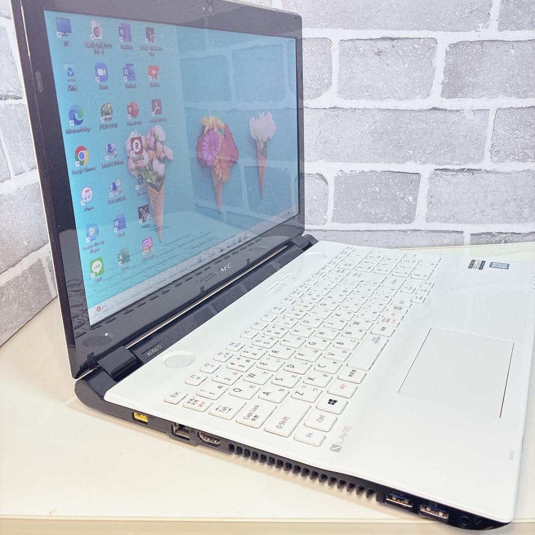 【オフィス付き】NEC LaVie 大画面 Windows11 ノートパソコン