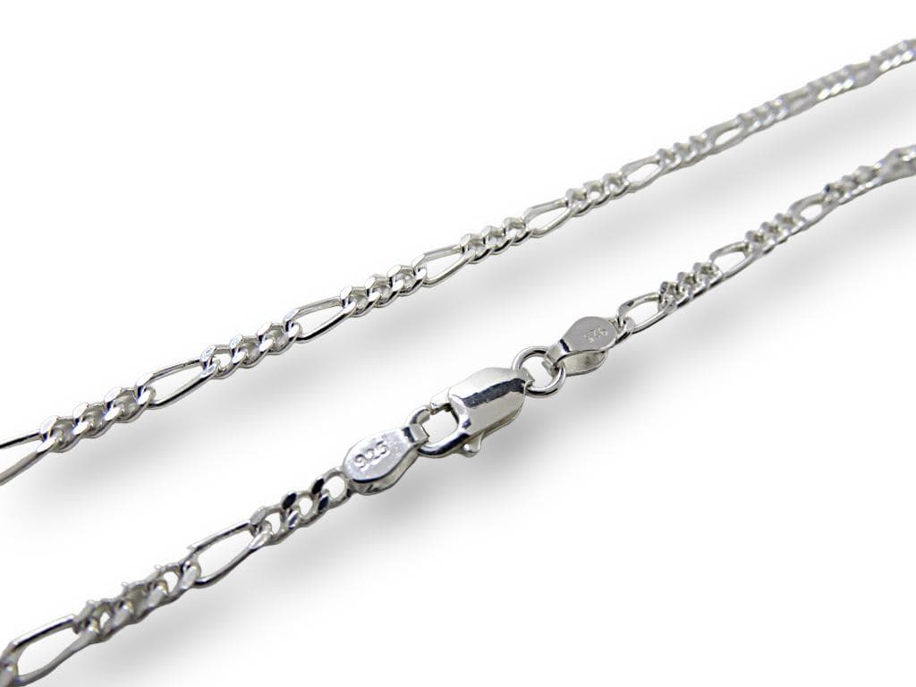 【殿隠者】フィガロチェーン シルバー925 2.4mm 60cm