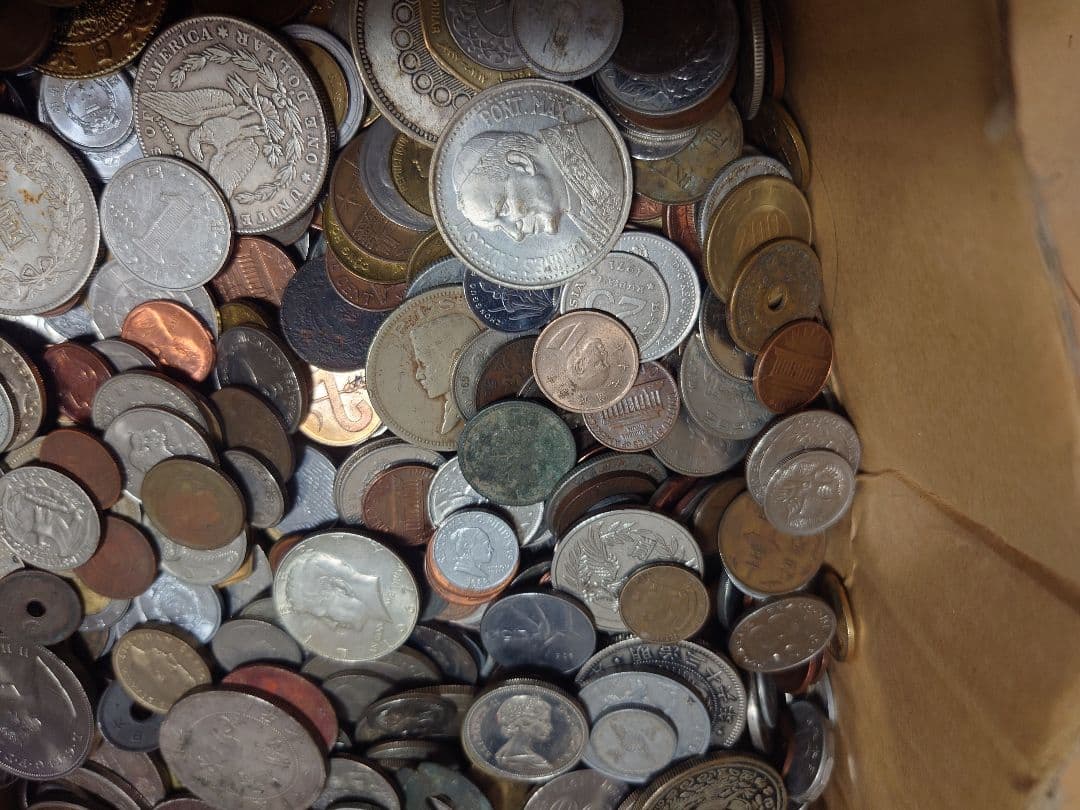 ぜ*ん様 古銭まとめ　約10kg