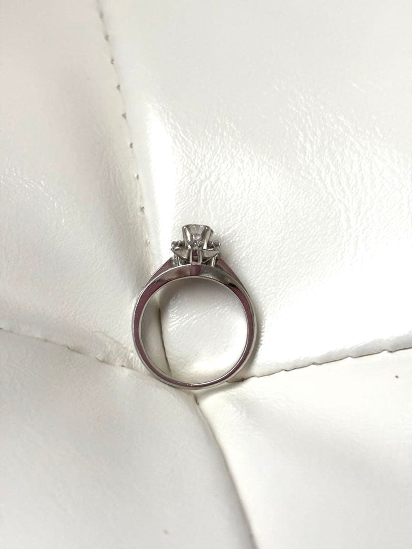 プラチナ　ダイヤモンドリング